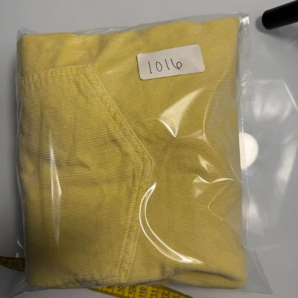 Outerknown Seventyseven Cord Utility Shorts Yellow Organic Cotton Men’s 36